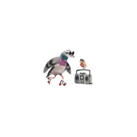 Skatin' City Pigeon Tattoo