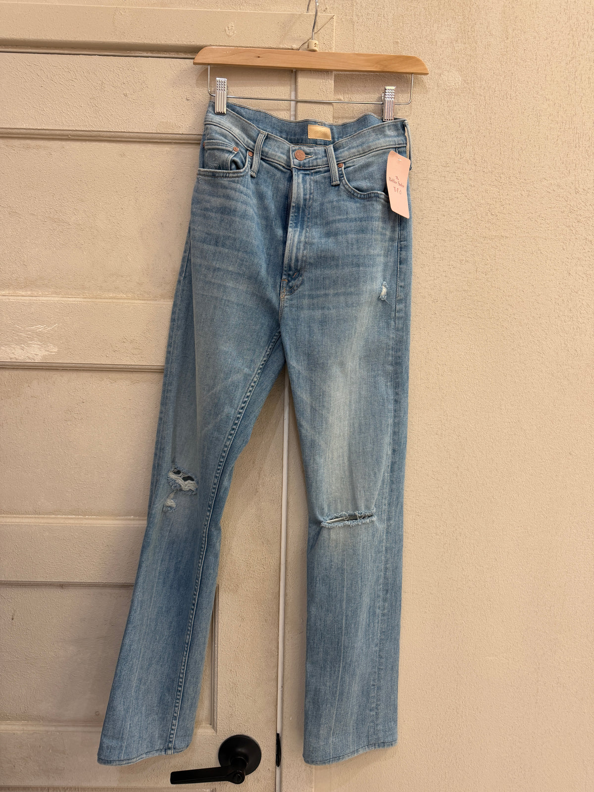 Mother High Waisted Rider Skimp Jeans in Dreamer - 26