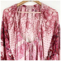 7 Wonders Paisley Print Mini Dress Size Medium