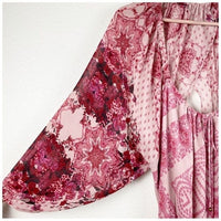 7 Wonders Paisley Print Mini Dress Size Medium