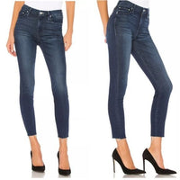 High Waisted Looker Ankle Fray in Tongue And Chic Size 24
