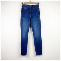 High Waisted Looker Ankle Fray in Tongue And Chic Size 24