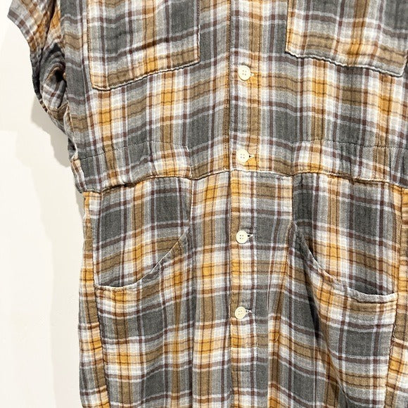 Marci Plaid Coveralls