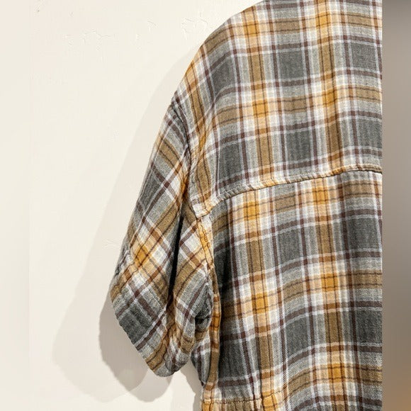 Marci Plaid Coveralls