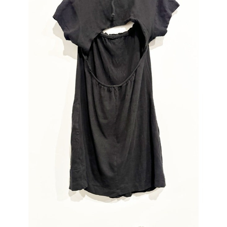 Beach Vivi Mini Dress in Black - XS