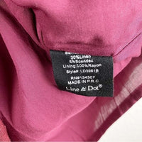 Matilda Ruffle Brick Dress Size XS