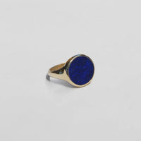 Lacuna Ring in Lapis
