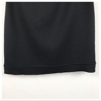 NWT Black Asymmetrical Mini Dress Size 0