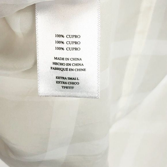Rails NWT Sloan Blouse in White Tonal Plaid Size XS