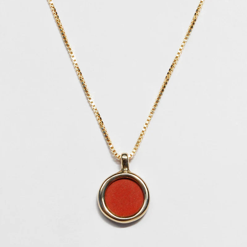 Mare Necklace - Red Jasper