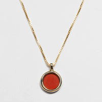 Mare Necklace - Red Jasper