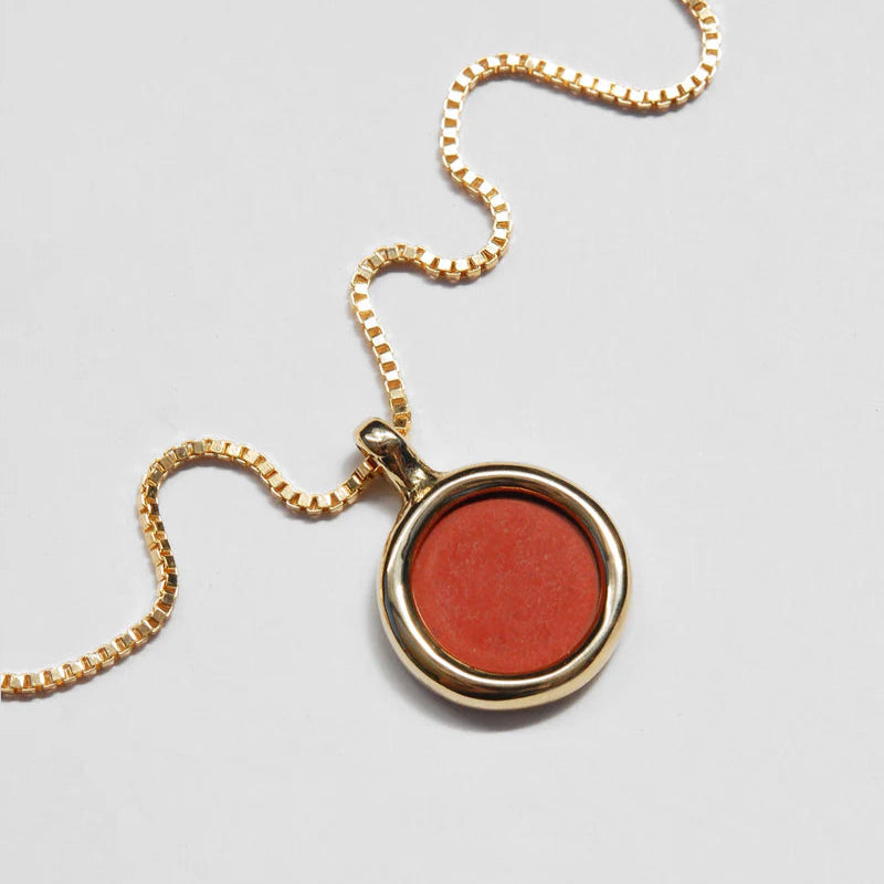 Mare Necklace - Red Jasper