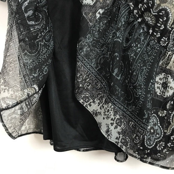 Paisley Bohemian Mini Dress‎