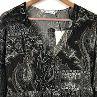 Paisley Bohemian Mini Dress‎