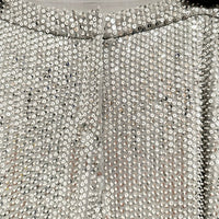Olivian Sequin Straight-Leg Pants