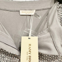 Olivian Sequin Straight-Leg Pants