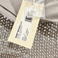 Olivian Sequin Straight-Leg Pants