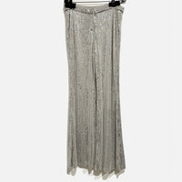 Olivian Sequin Straight-Leg Pants