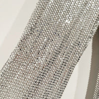Olivian Sequin Straight-Leg Pants