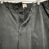 Leon Cotton Boy Pant in Black