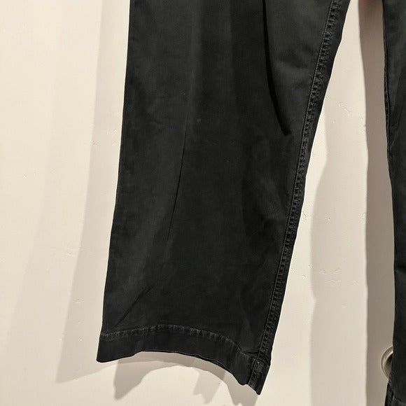 Leon Cotton Boy Pant in Black