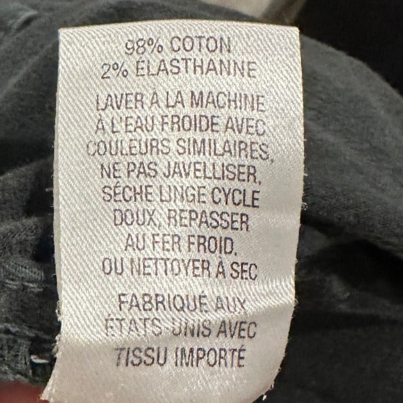 Leon Cotton Boy Pant in Black