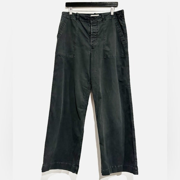 Leon Cotton Boy Pant in Black