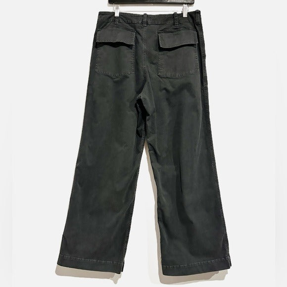 Leon Cotton Boy Pant in Black