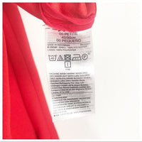 NWT V-Neck Sleeveless Red Jumpsuit Size 00P