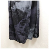 Alyssa Long Sleeve Wrap Tie Dye Maxi Dress Size Medium