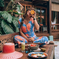 Saint Tropez Luma Floral Jumpsuit - 8/US Small