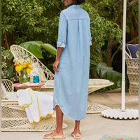 Rory Maxi Shirtdress