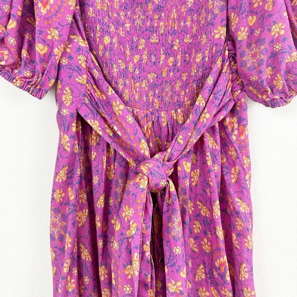 Madame Peacock Sweetheart Mini Dress Boysenberry - Large