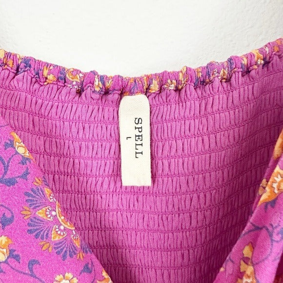 Madame Peacock Sweetheart Mini Dress Boysenberry - Large