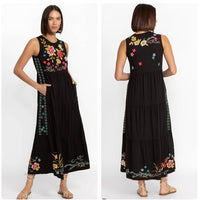 Celina Tiered Maxi Tank Dress