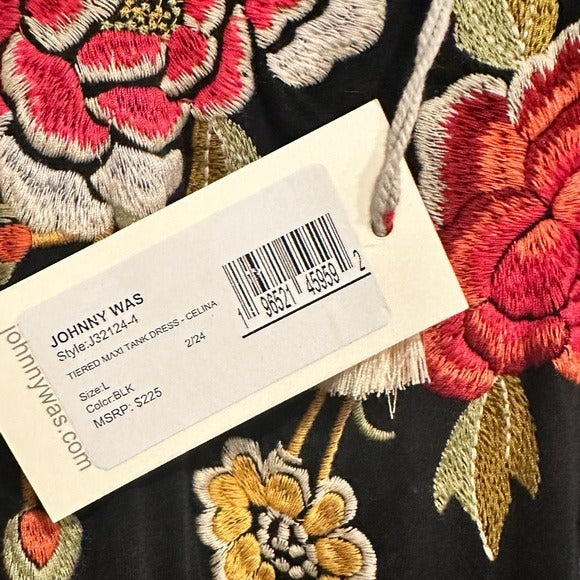 Celina Tiered Maxi Tank Dress