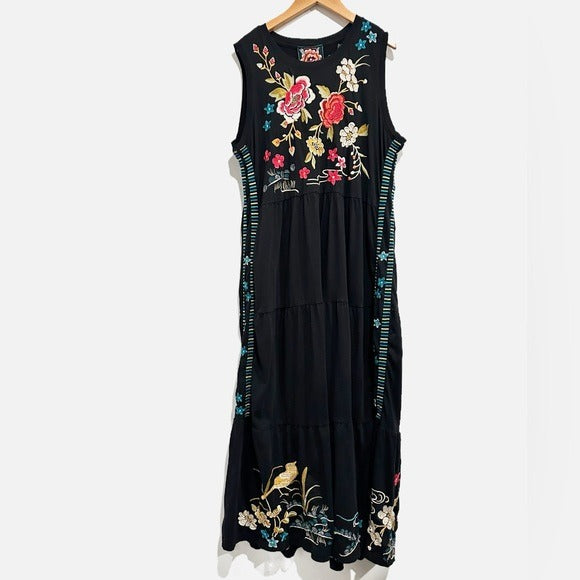 Celina Tiered Maxi Tank Dress