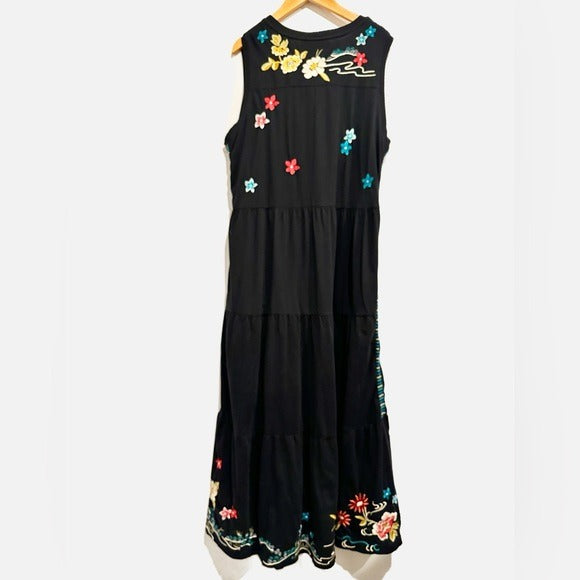 Celina Tiered Maxi Tank Dress