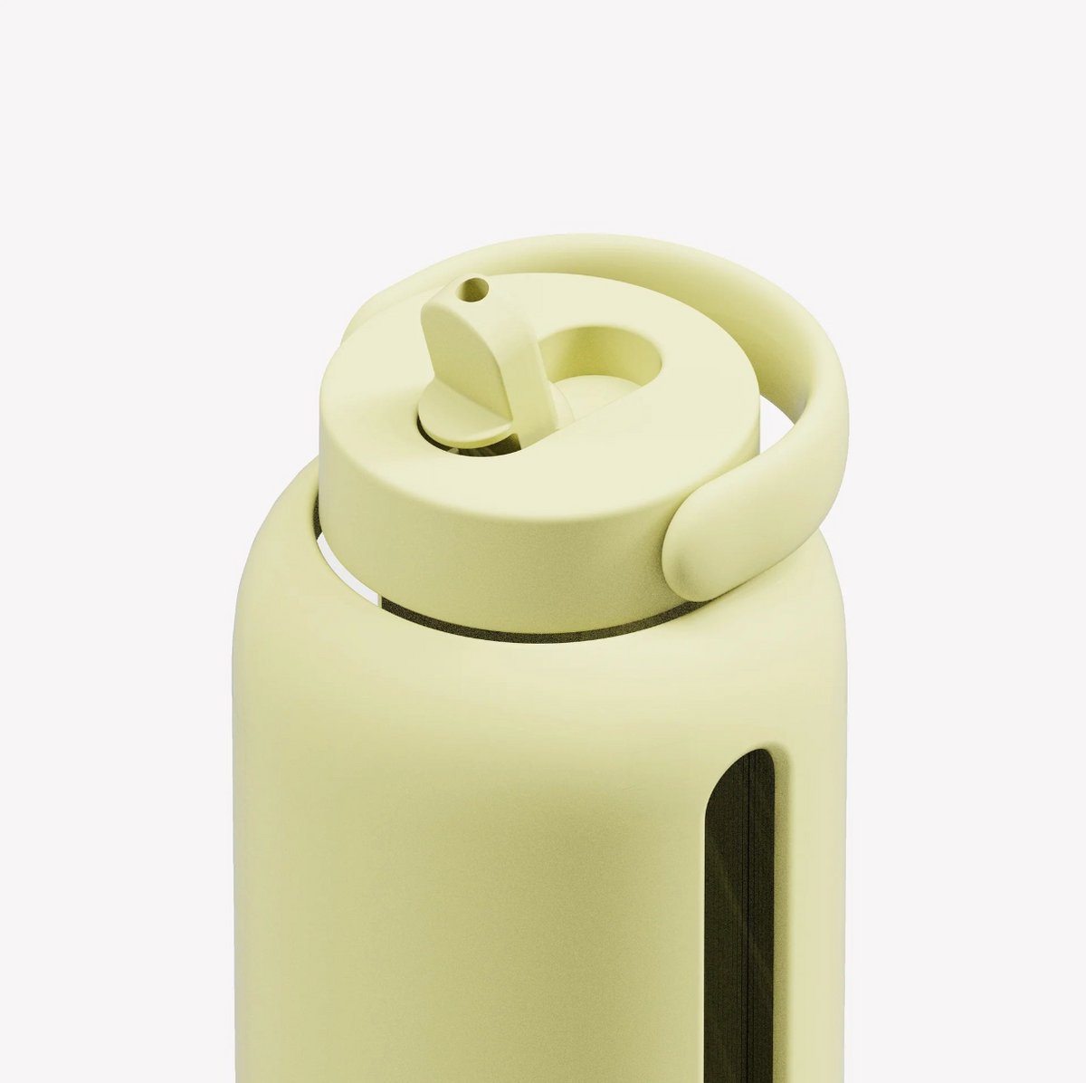 Glass Water Bottle - Butter