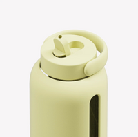 Glass Water Bottle - Butter