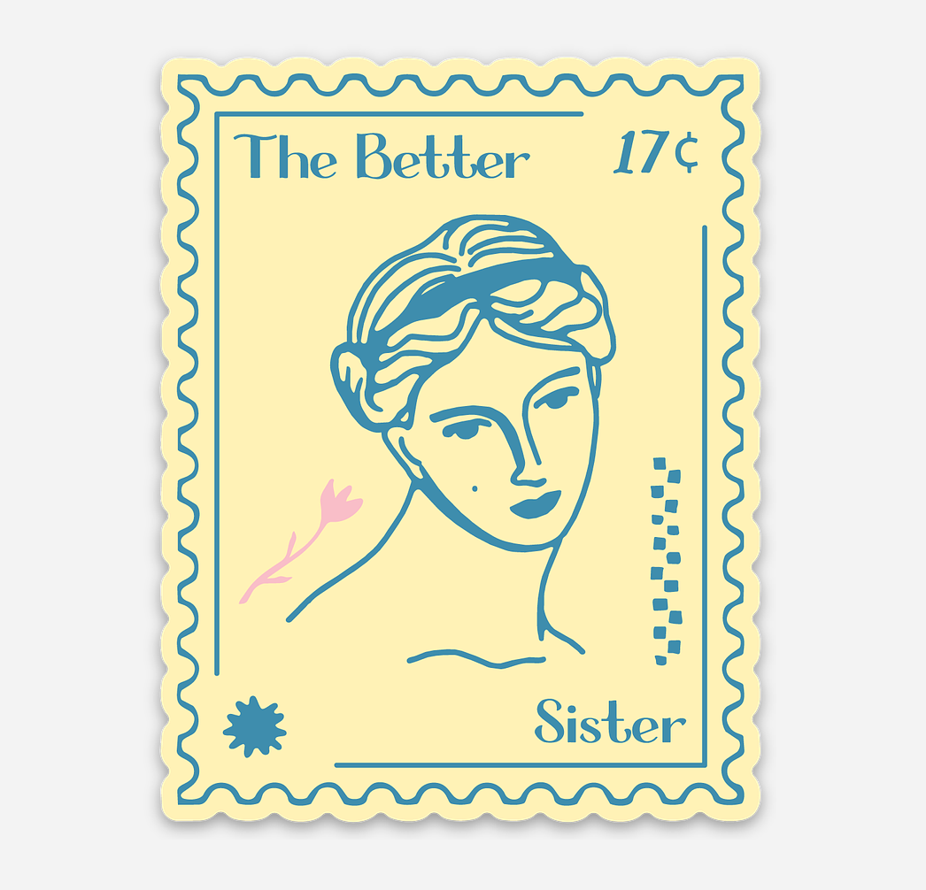 Better Sister Sticker Victorian