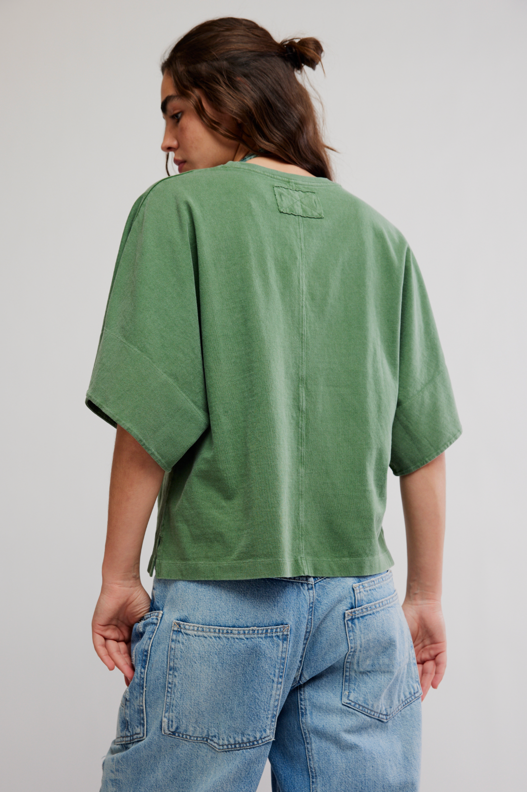 Atlas Dolman Tee in Forest Fairy