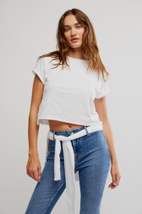 The Perfect Tee in White