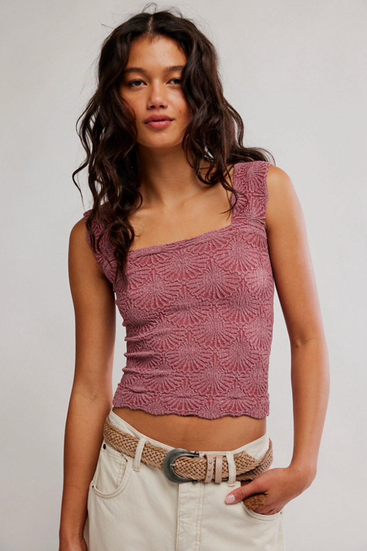 Love Letter Cami in Dreamy Mulberry