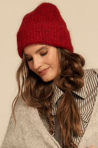 Frostline Beanie in Red