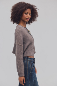 Ottilie Cardigan in Espresso