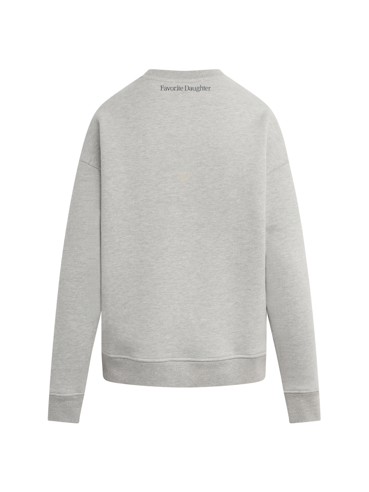 The Cat Mom Sweatshirt in Heather Grey/Navy