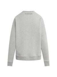 The Cat Mom Sweatshirt in Heather Grey/Navy