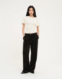 Simon Pant in Espresso Corduroy