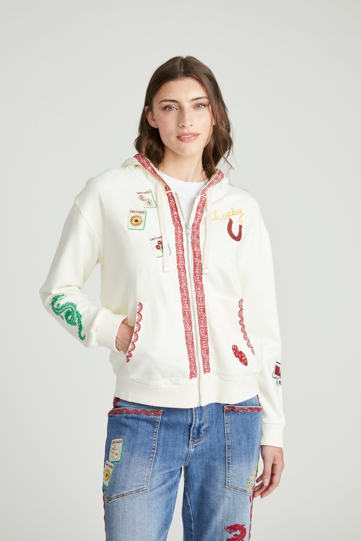 Hallie Sweatshirt in Mahj Mode